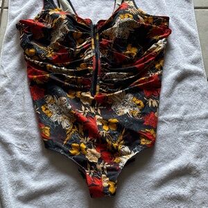 Floral Women's One Piece Swimsuit